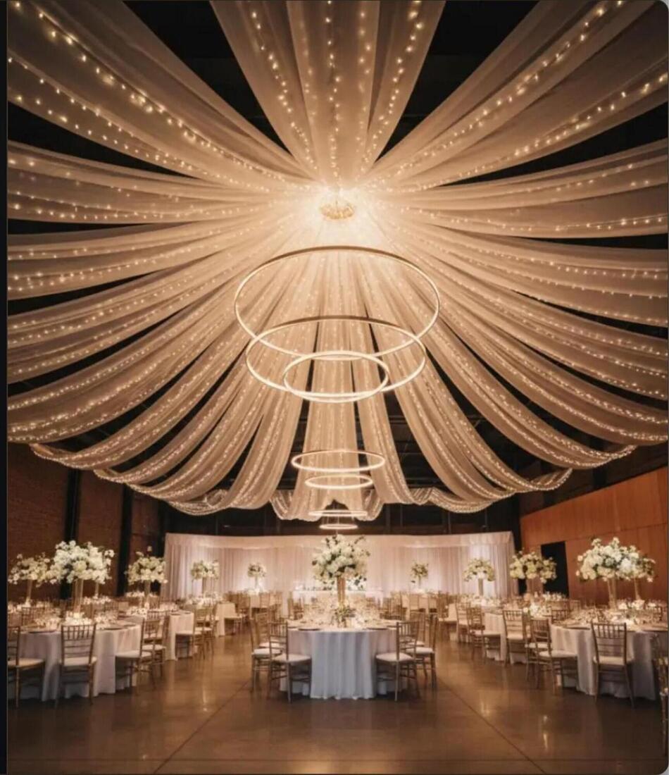 Architectural event draping